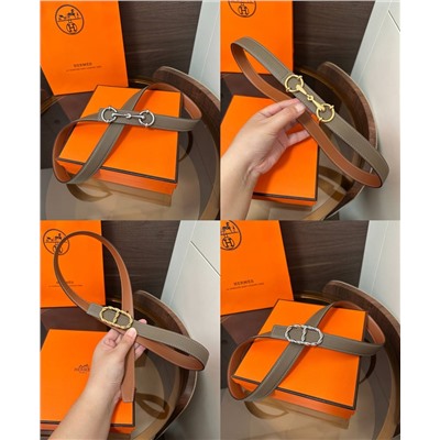 Женский двухсторонний ремень  Herme*s