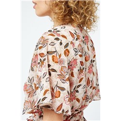 Top Printemps Multicolor