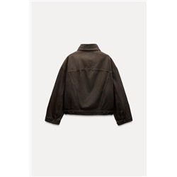 ZW COLLECTION OVERSIZE WAXED JACKET