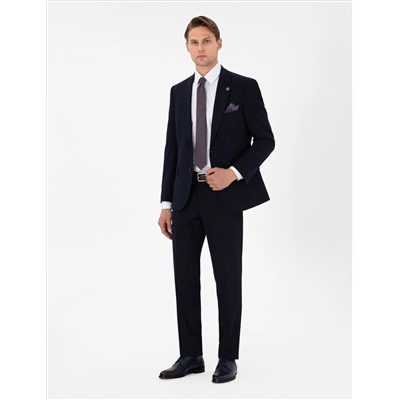 Lacivert Slim Fit Takım Elbise
