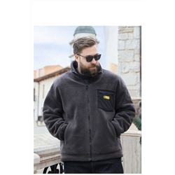 Теплая флисовая толстовка для очень крупных мужчин и не только Отзывы отличные