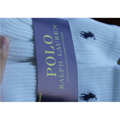 Удобные и дышащие, антибактериальные высокие носки Pol*o Ralp*h Laure*n Экспорт