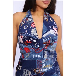 Сарафан летний женский с открытой спиной, Арт. 731