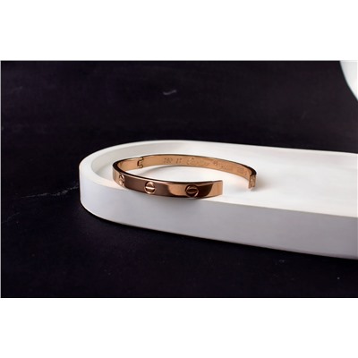 Стальной браслет Картье Love + Подарок