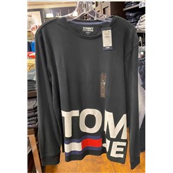 Классный лонгслив из плотного хлопка Tomm*y Hilfige*r ❌  Реплика 1:1. Ничем не отличается от оригинала
