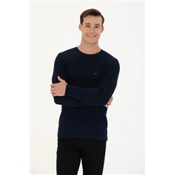 Erkek Lacivert Kazak