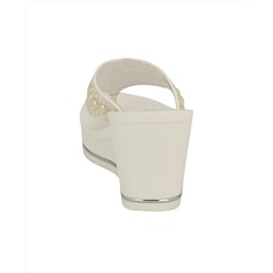 GUESS Women's Silus Embellished Platform Wedge Sandals