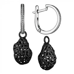 Серьги серебро 52976SB