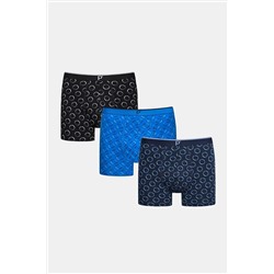 Penti Bubble Çok Renkli 3lü Boxer