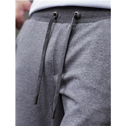 Брюки из тонкого футера с карманом на молнии