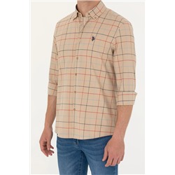 Erkek Ekoseli Kum Gömlek