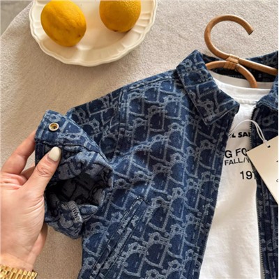 Джинсовая курточка для мальчиков и девочек