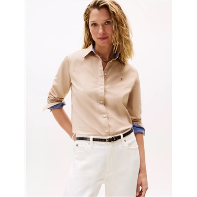 Regular Fit Stretch Oxford Shirt