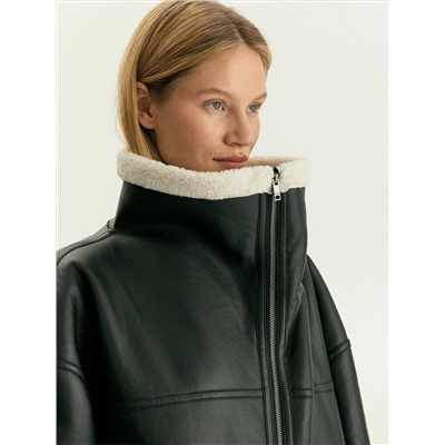 Дубленка из экомеха, N097/polarix