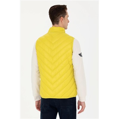 Erkek Fıstık Yeşili Yelek