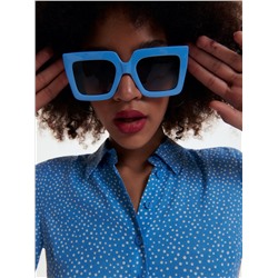 EcoVero™ Gemusterte Bluse