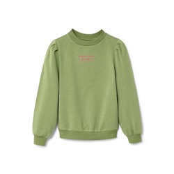 Оригинальный детский хлопчатобумажный свитшот с круглым вырезом немецкого бренда