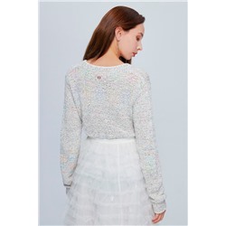 Jersey de punto grueso Blanco