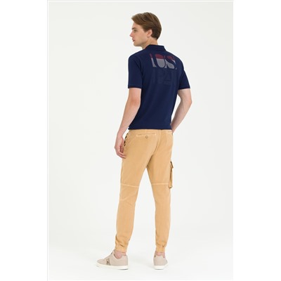 Erkek Camel Kanvas Pantolon