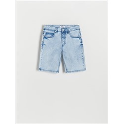 Shorts im Regular-Fit aus Denim
