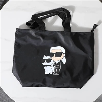 Женская нейлоновая сумка с принтом КАР*Л