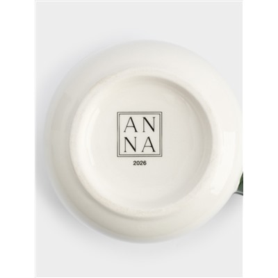 Кружка, 540 мл, керамика D, зеленая, Лошадка, Festival