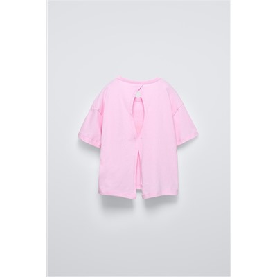 SUN T-SHIRT WITH CUT-OUT DETAIL