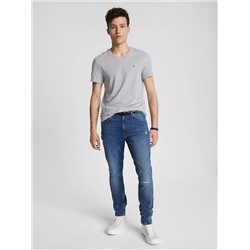 Slim Fit Solid V-Neck T-Shirt