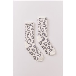 Calcetines largos leopardo