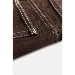 ZW COLLECTION BALLOON MID-WAIST JEANS