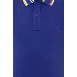 Erkek Mavi Polo Yaka Tişört