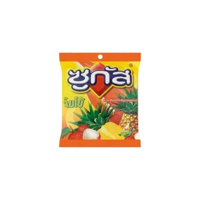 Sugus Jumbo Lychee and Pineapple Flavoured Chewy Candy with Fruit Juice 94_5 g