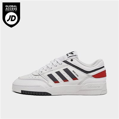 MEN'S ADIDAS ORIGINALS DROP STEP LOW CASUAL BASKETBALL SHOES