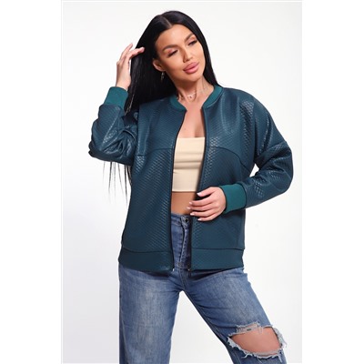 Женский бомбер на молнии 20691