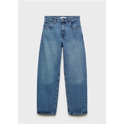 Jeans balloon tiro medio