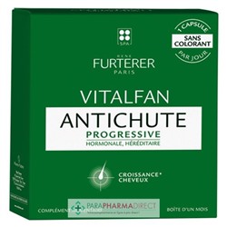 René Furterer Vitalfan Progressive - Cheveux Clairsemés - LOT de 3x30 capsules (1 mois OFFERT)Lot  × 3