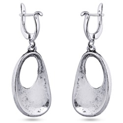 Серьги (покрытие: античное серебро)