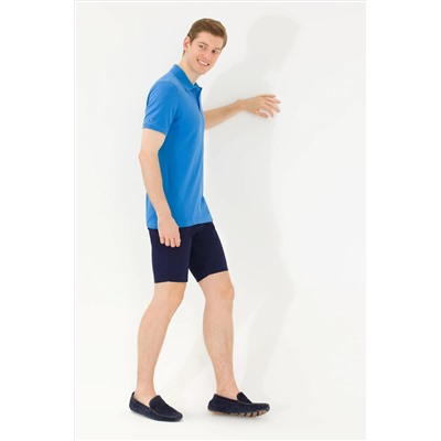 Erkek Saks Basic Polo Yaka Tişört