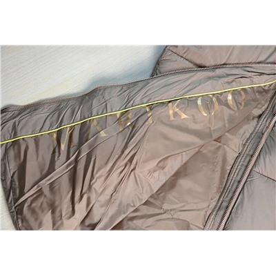 Женское  повседневное хлопковое пальто/куртка средней длины с капюшоном