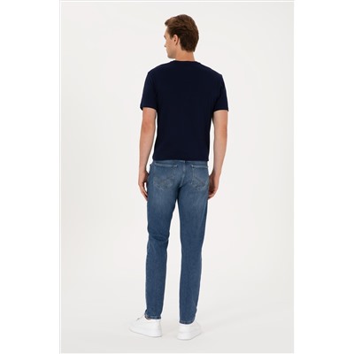 Erkek Mavi Jean Pantolon