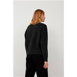 Cárdigan Gris oscuro jaspeado