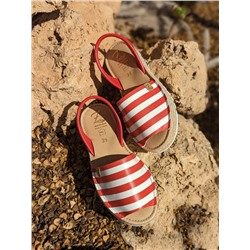 AB. ZAPATOS • 408 • ROJO - BLANCO+ARTE (300) 005 АКЦИЯ