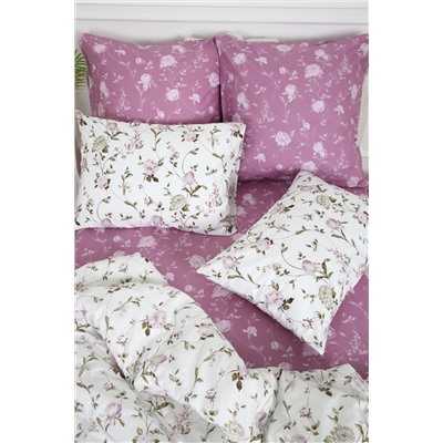 Пододеяльник поплин Пиония