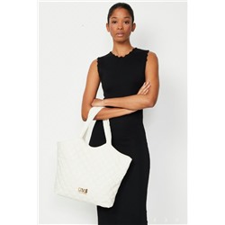 Bolso shopper Claudia - Marfil