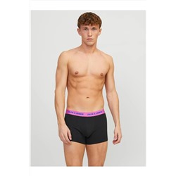 Jack & Jones Jack Jones Jacleo Solıd Trunks 5 Pack Erkek Siyah Boxer 12250613-02