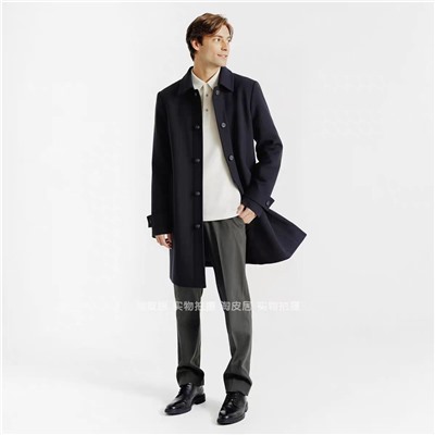Мужское пальто из смесовой шерсти    JULE*S