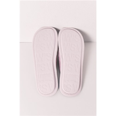 Zapatillas casa estampado rosa