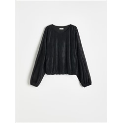 Glänzende Bluse