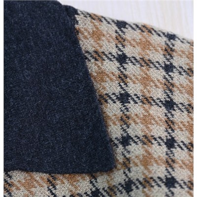 Комплект из топа и юбки в жаккардовую клетку КО*С