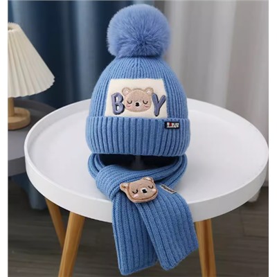 Шапка и шарф. Двуслойная подкладка